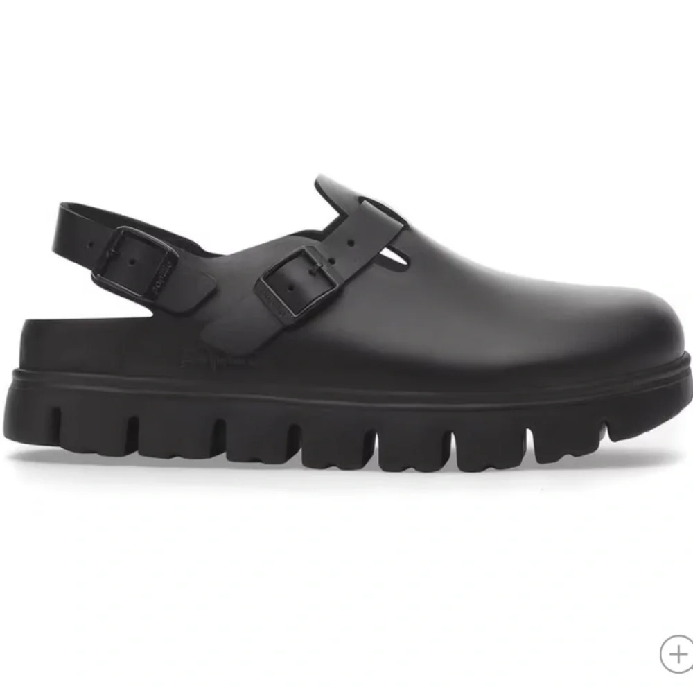 Birkenstock Tokio Papillio Chunky Leather - Black - Picture 7 of 16